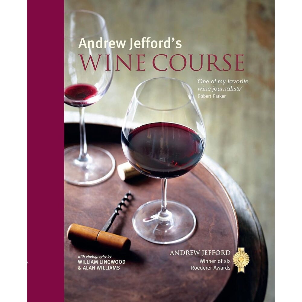 Andrew Jefford's Wine Course Hardcover *Great Gift*